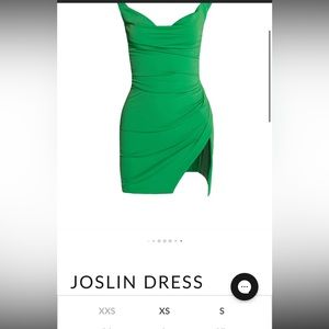Tiger Mist Joslin Dress Green (New - Tags On) Size Small